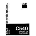 NAD C540 Instrukcja Serwisowa