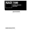 NAD 7100 Instrukcja Obsługi