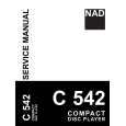 NAD C542 Instrukcja Serwisowa