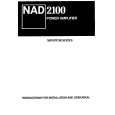 NAD 2100 Instrukcja Obsługi