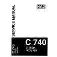 NAD C740 Instrukcja Serwisowa