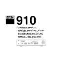 NAD 910 Instrukcja Obsługi