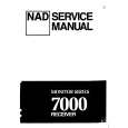 NAD 7000 Instrukcja Serwisowa