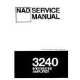 NAD 3240 Instrukcja Serwisowa