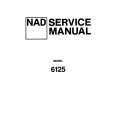 NAD MODEL 6125 Instrukcja Serwisowa