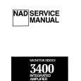 NAD 3400 Instrukcja Serwisowa